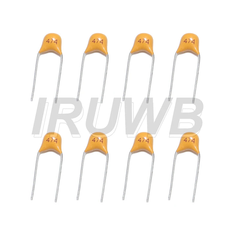 180PCS 18values*10pcs 20PF-1UF 50V Capacitance Assorted DIY Set Monolithic Ceramic Capacitor Kit