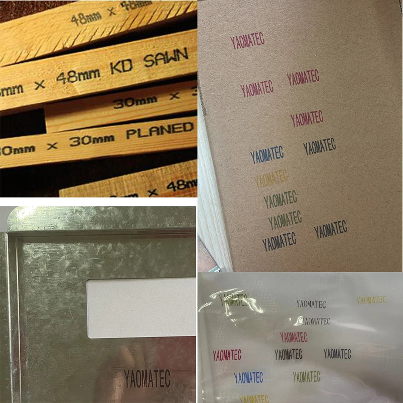 YAOMATEC 2588+M 2588+12.7mm Handheld thermal inkjet Printer Fast Dry Eco Solvent Ink Cartridge for Unencrypted handheld printer