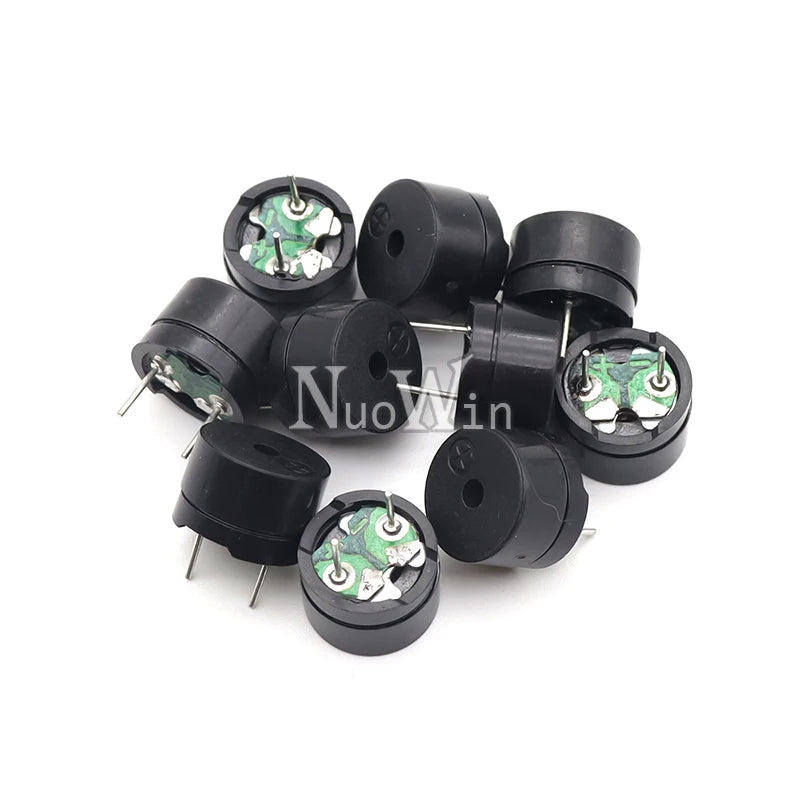10Pcs 42R 12085 Passive Buzzer 12MMx8.5MM Resistance in Common Use Mini Piezo Buzzers Kit,12085 42R for Arduino