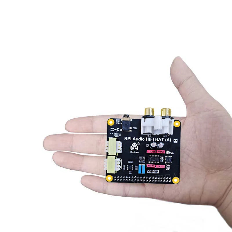 Raspberry Pi5 Audio HIFI HAT PCM5122 I2S Audio Card DAC Also For PI 5 / PI4 /PI3 /Zero Series