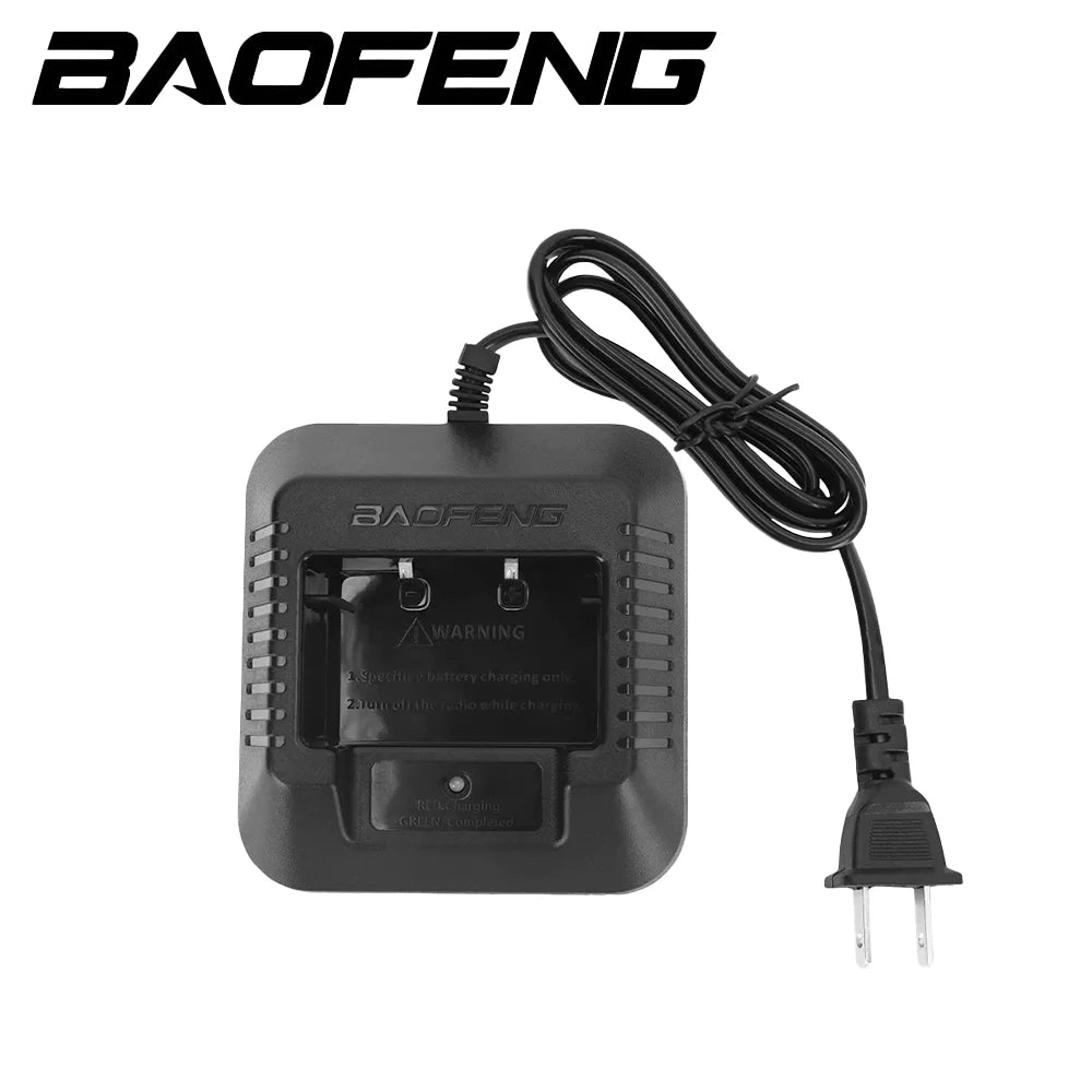 Baofeng UV-5R USB Desktop Charger Base for UV5R/UV5RE/UV5RA/UV5R+Plus Li-ion Battery CB Radio Walkie Talkies