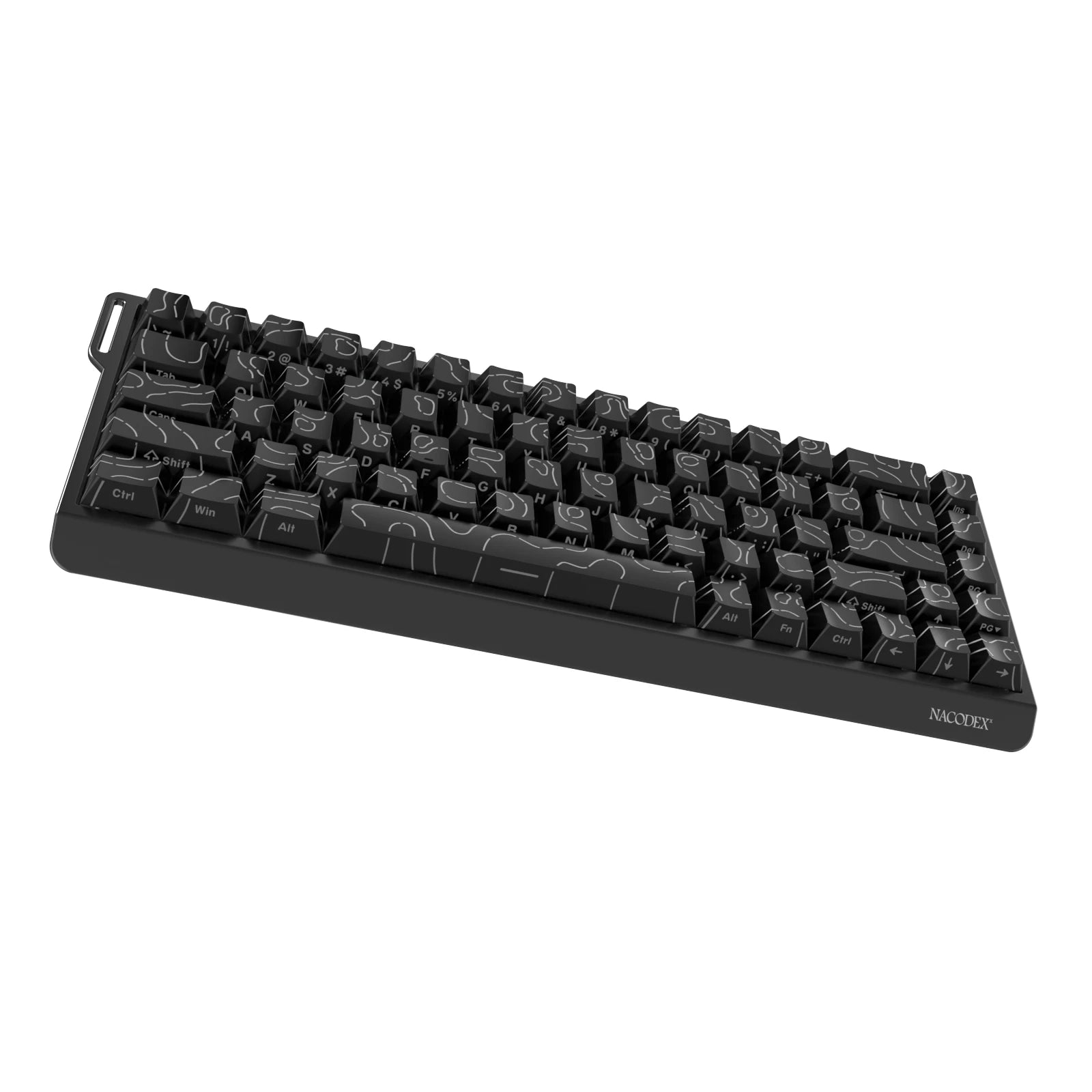 AJAZZ NK68 V2 Wired Mechanical Gaming Keyboard, Red Switch, Full Hot-Swappable, RGB Streamer Light, 68 Keys for Gaming & Office