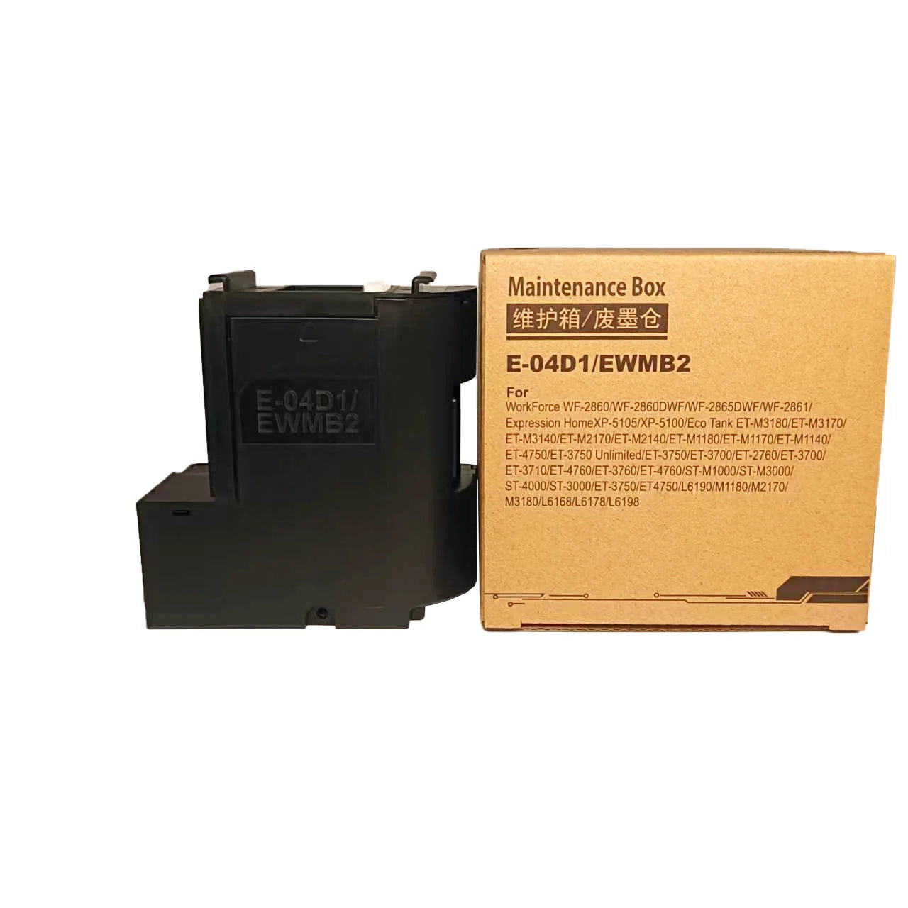 T04D100 T04D1 Ink Maintenance Tank and Chip For Epson L6170 L6190 L6191 L6171 L6160 L6161 L6168 L6178 L6198 L14150 Waste Ink Box