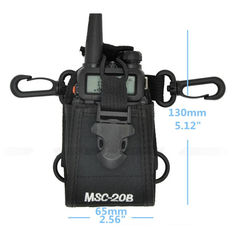 Multi-Function Universal Walkie Talkie Bag Radio Case Holder Pouch for Baofeng UV-5R UV-5RA Plus UV B5 UV-82 UV 5R BF888S