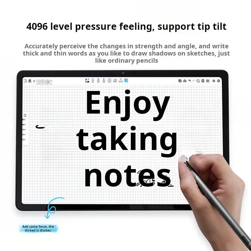Original Lenovo AP501U AP600U 2nd Stylus Pen, 4096 Levels Pressure Sensitivity Capacitive Touch Pen for Lenovo Pro Tablet