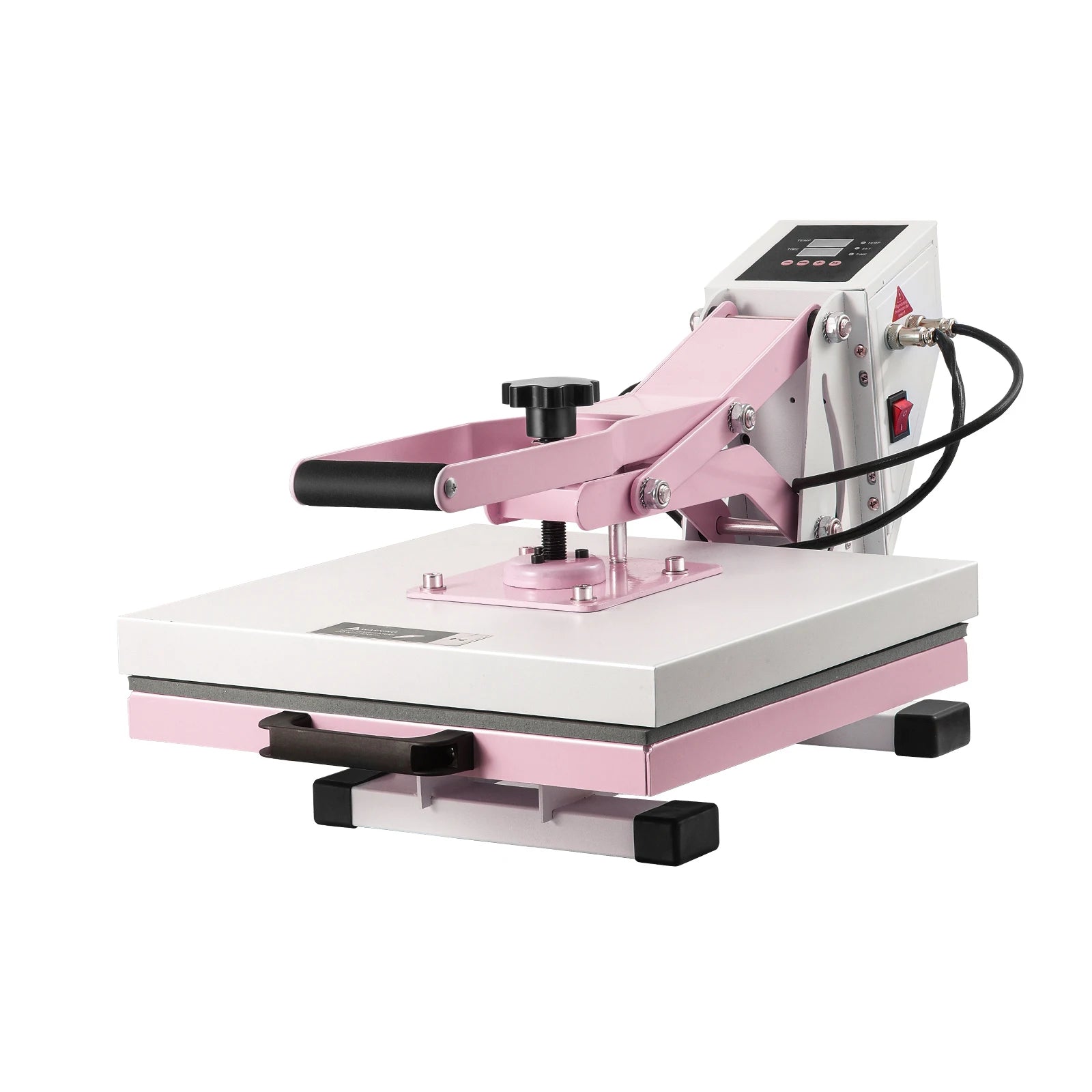SucceBuy  15 x 15in Heat Press Machine, Slide Out Heat Transfer Machine Fast and Even Heating 2-Layer Insulation Cotton