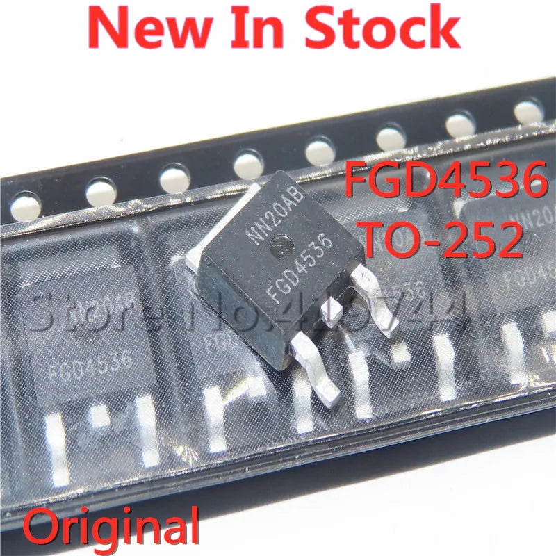 5PCS/LOT Original Quality 100%  FGD4536 TO-252 360V LCD Plasma Transistor NEW In Stock