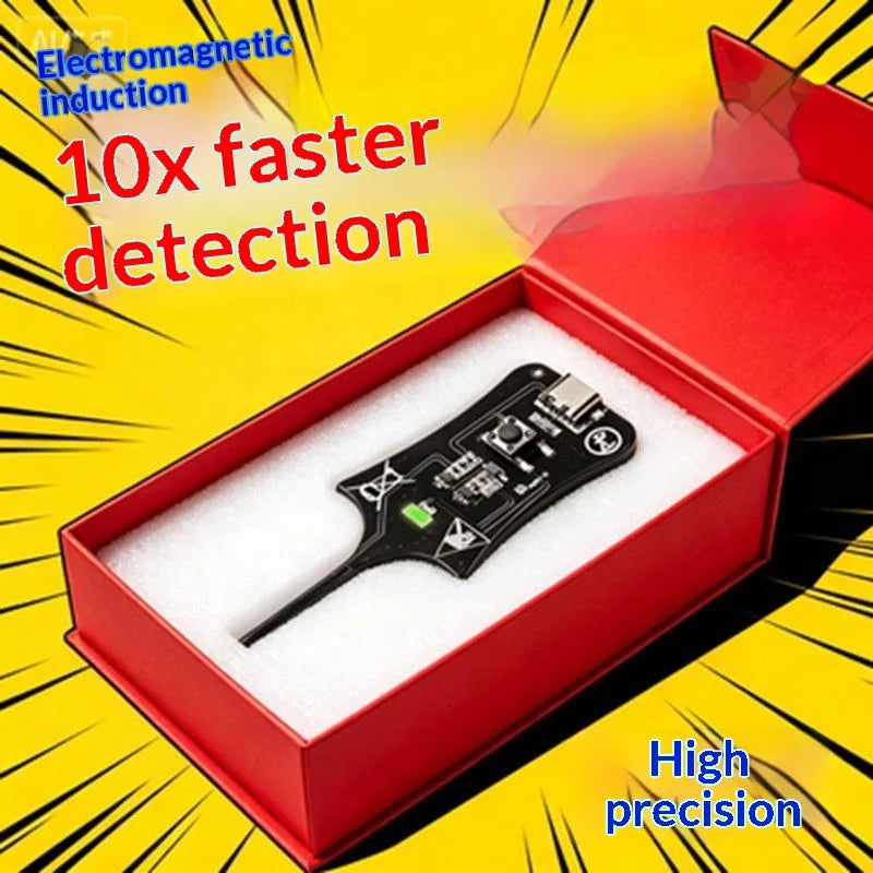 Upgraded W01 Inductance Tester Electromagnetic Induction Coil Detector Fast Circuit Board Fault Testing Tool