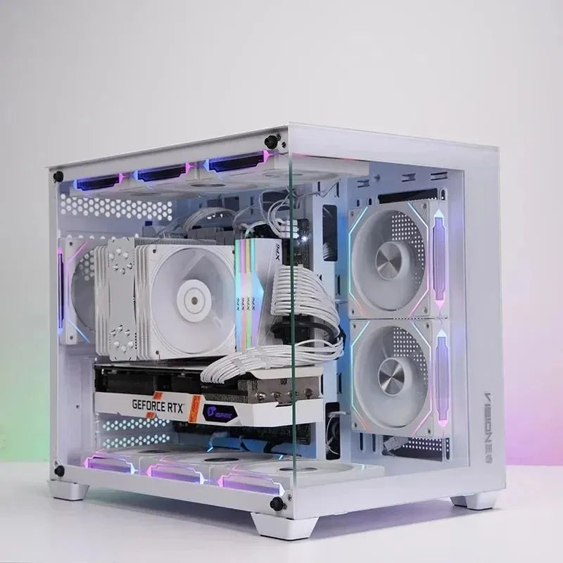 PRISM 4 RS 12cm ARGB 4 Pin Computer Case Fan Quiet Cooling 12V Large Air Volume 1200RPM for Desktop Gaming PC Build