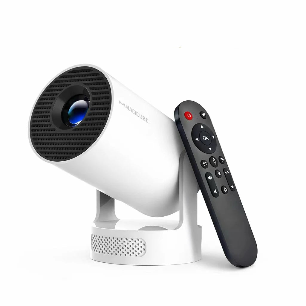 Magcubic 8K Projector HY300Pro+ Voice Control Projector Android 14 Beam 8000 Lumens Wifi6 BT5.4 Outdoor 8K Projector Portable Add Airmouse