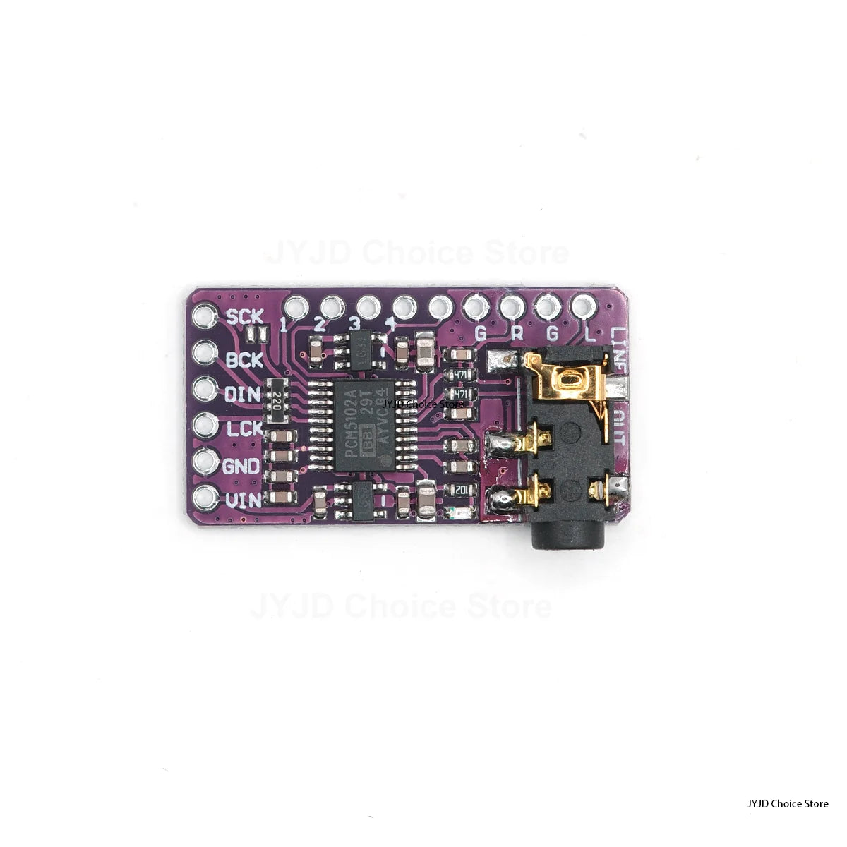 Interface I2S PCM5102A DAC Decoder GY-PCM5102 I2S Player Module For Raspberry Pi pHAT Format Board Digital PCM5102 Audio Board