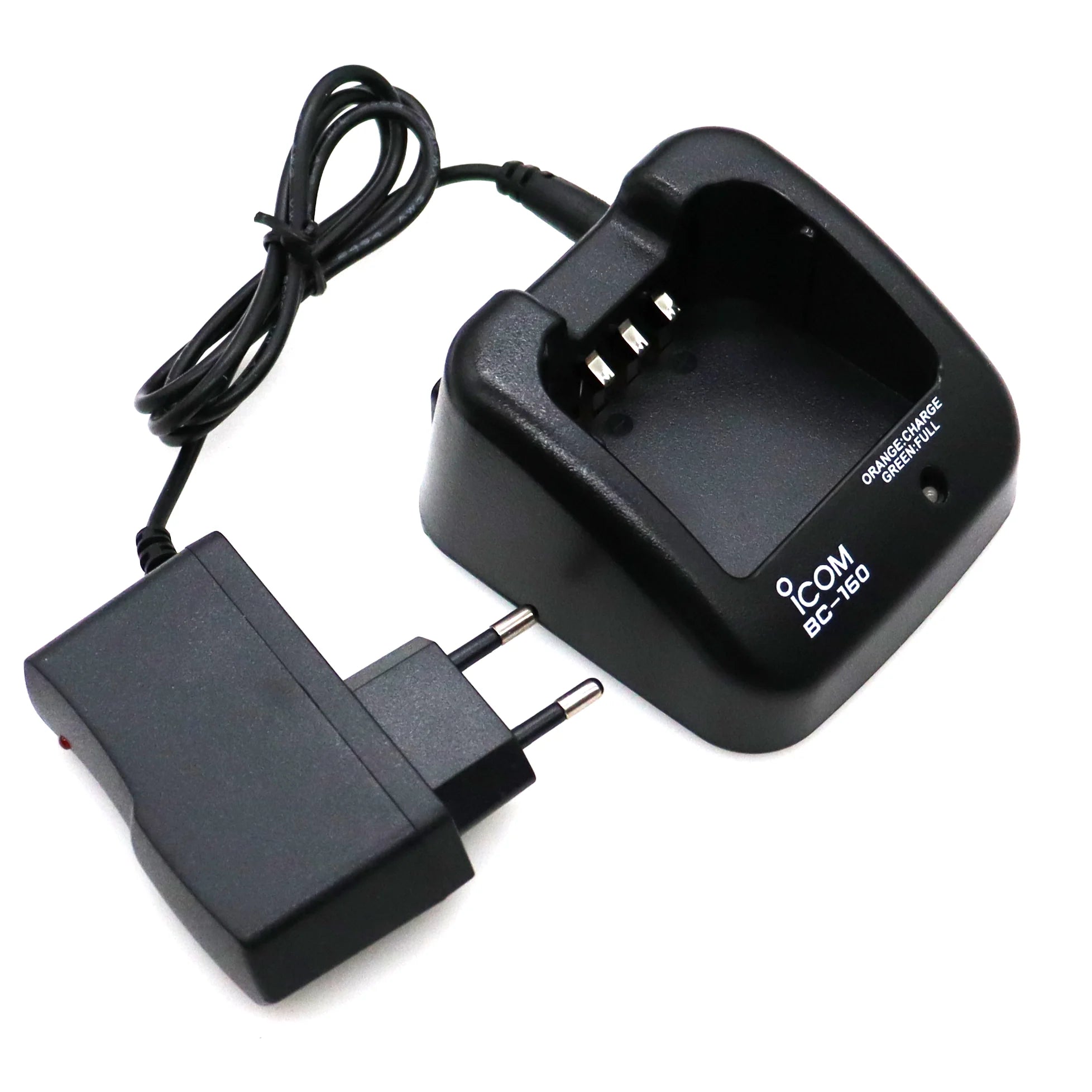 BC-160 Charger for ICOM Radio IC-F4029SDR A14 A15 F14 F16 F26 F3026 F4026 F33GS  F3021 F4021 F3161 F3163 F4162 BP-232