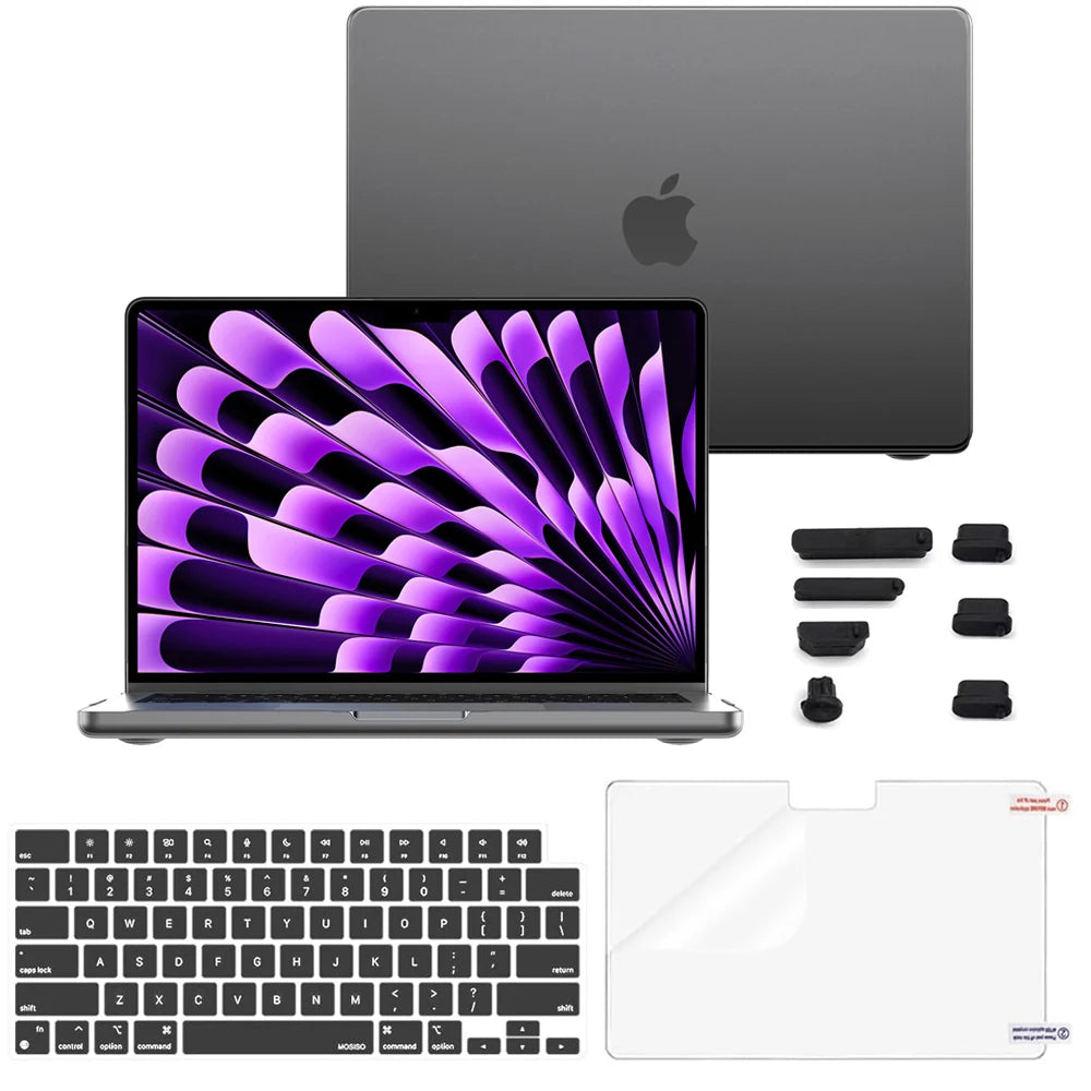 Laptop Case Compatible for MacBook Air 13.6 inch Case M5 M4 M3 M2 2026 2025 2024-2022 Release Model A3240 A3113 A2681