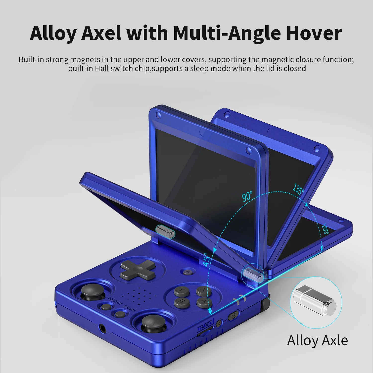 Anbernic RG34XXSP 3.4-Inch IPS Linux 64-bit Game Console H700 Quad-Core 1GB Retro Game Player HD-Connect To TV RG 34XXSP 3300mAH