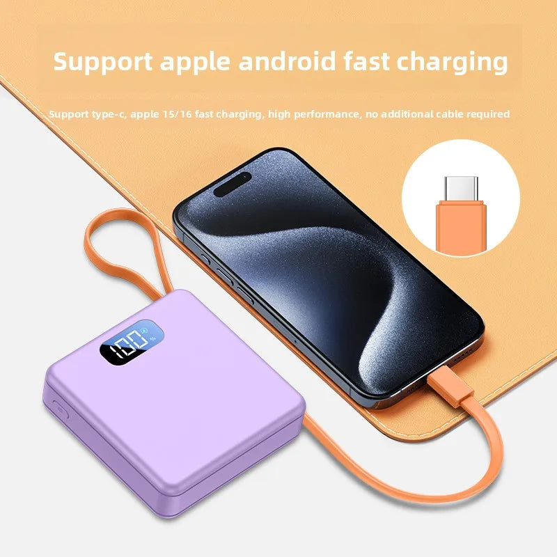 3 Slots 18650 Battery Box DIY Power Bank Charger Shell Fast Charging Case With Charge Cable Mini Solderless Power Supply Housing