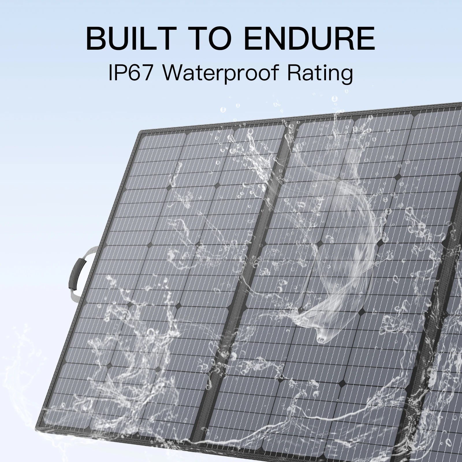 MHPOWOS 400W 220W 110W Solar Charger Portable Waterproof Foldable Solar Panel for Camping RV Garden Roof Off Grid System