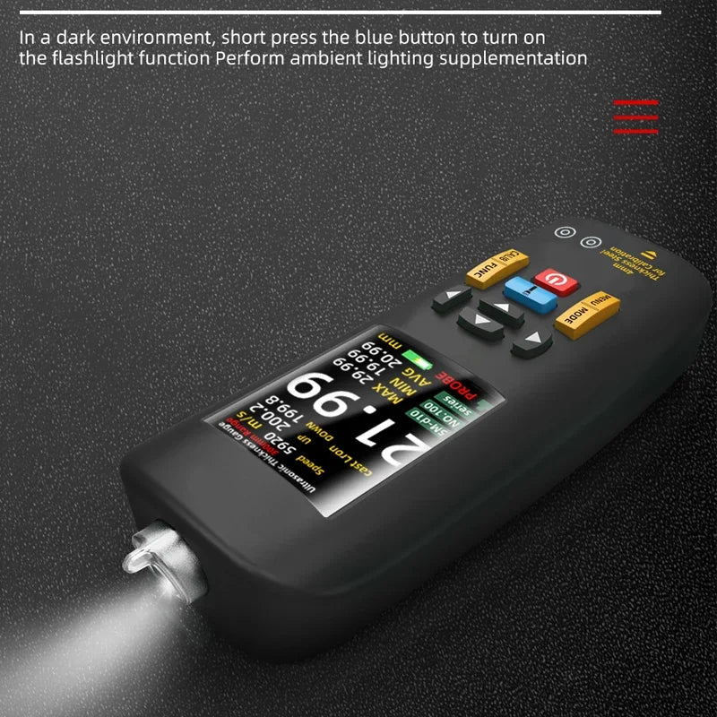 BSIDE T7 Ultrasonic Thickness Gauge for Metal & Glass