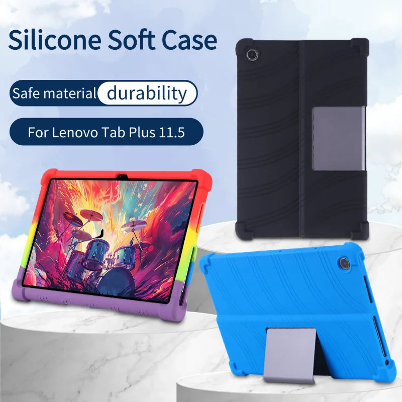 For  Lenovo Tab Plus TB351FU Smart Tablets Case Shockproof Cover for Xiaoxin Pad Studio (2024) 11.5" Tablet Coque  Soft