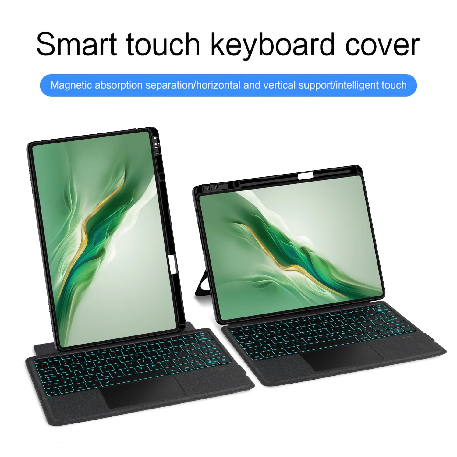 Backlight Keyboard Case For Honor MagicPad 2 MagicPad2 12.3 inch ROD2-W09 Tablet for Honor Magic Pad 2 Cover Pencil Holder