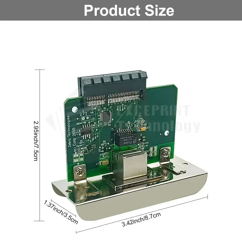Barcode Print Server Network Card For Zebra ZT210 ZT220 ZT230 Printer P1038204