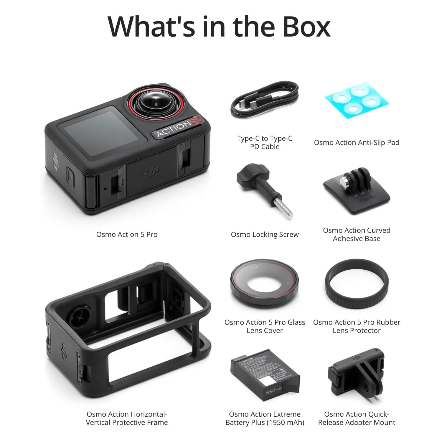 Open Box-DJI Osmo Action 4,Action 5,Action 6 Combo 8K Action Camera 1/1.1" Square Sensor Variable Aperture F/2.0-f/4.0 Rocksteady 3.0 Cold-Resistant 4hrs Battery 50GB Storage Vlogging Camera