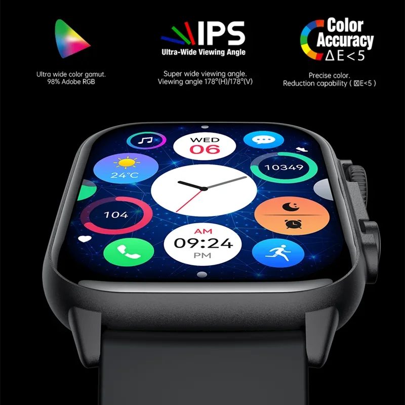 Screen Ultra Smart Watch Always Show Time Bluetooth Call Series 8 High Refresh Rtae NFC Smartwatch Men Sport Watch Women