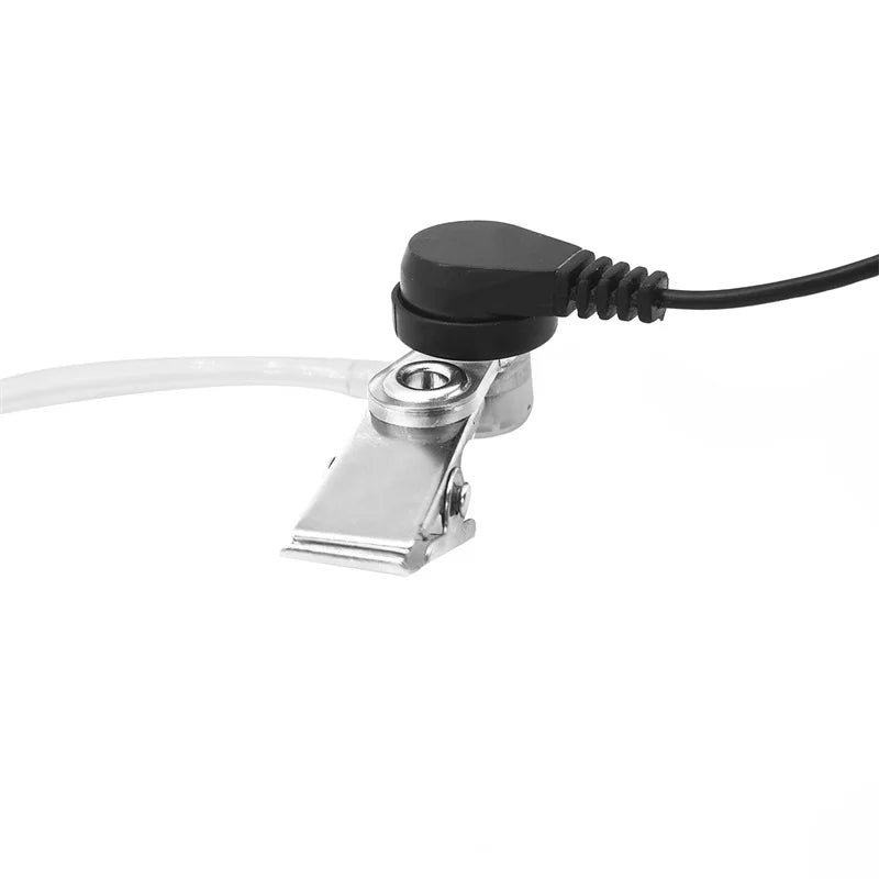 RISENKE Radio Headset for Motorola CP010, CP140, GP68, EP450, DEP450, Acoustic PTT Earpiece, Secret Agent Security