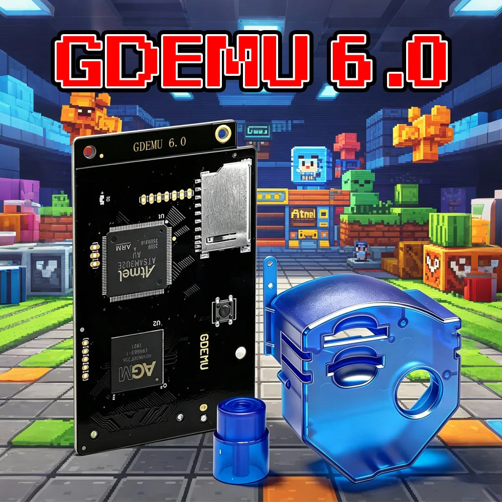 GDEMU 6.0 For SEGA Dreamcast V5.20.5 System Optical Drive Emulation Board Card Mount Kit DC Console DC VA1 Gdemu Board