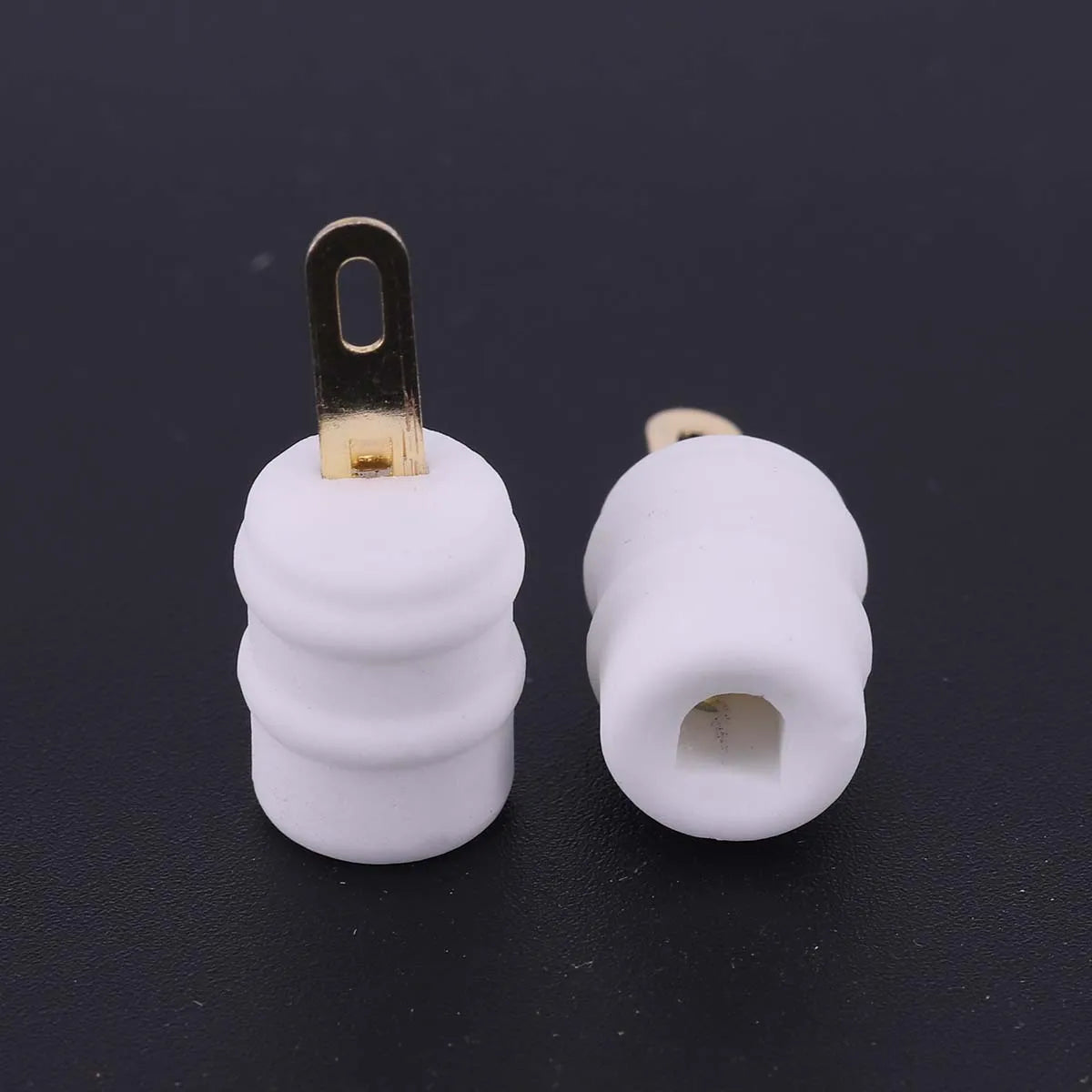 6.4mm 7.4mm 9mm 14mm Ceramic Vacuum Tube Anode Plate Grid Cap Hat For EL504 EL519 6P13P FU7 807 310A 845 6J1 805 811 572B FU29