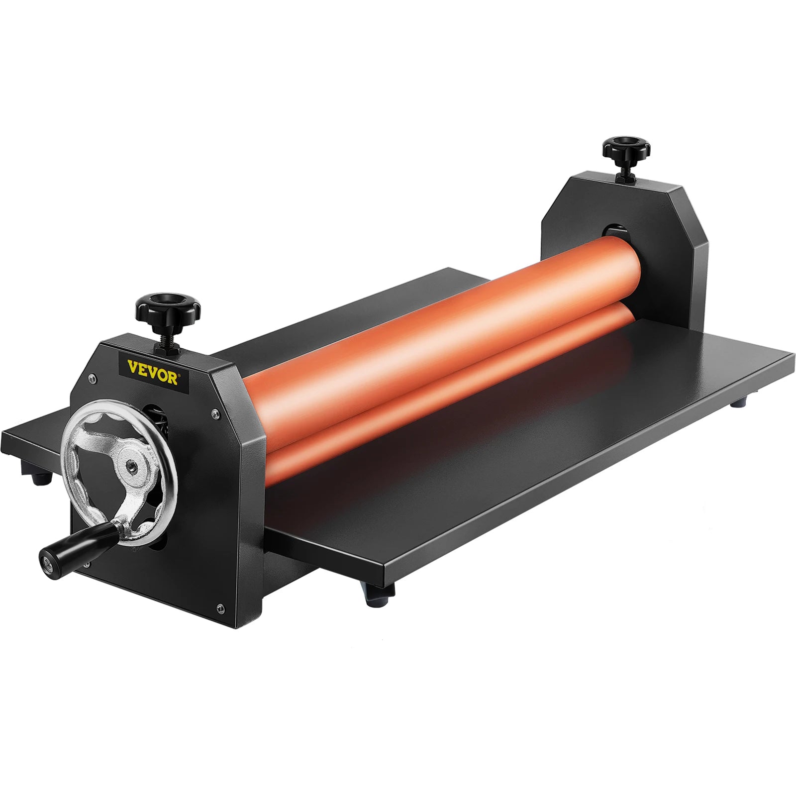 SucceBuy 25.6"x1" Manual Cold Roll Laminator Machine Sheets Document Plasticizer Poster Painting Photo Book Cover A3 A4 Paper