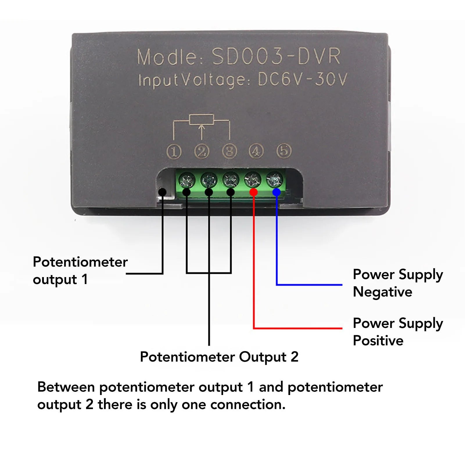 【New】10KΩ Digital Display Potentiometer 0.4in 4 Digit DC Programmable Potentiometer for Speed Controller Inverter