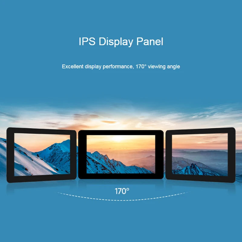 ESP32-S3 7 Inch 1024x600 IPS Screen Touch Display LX7 Dual-Core 16MB Flash WiFi BT5 Development Board for ESP32 GUI LVGL HMI