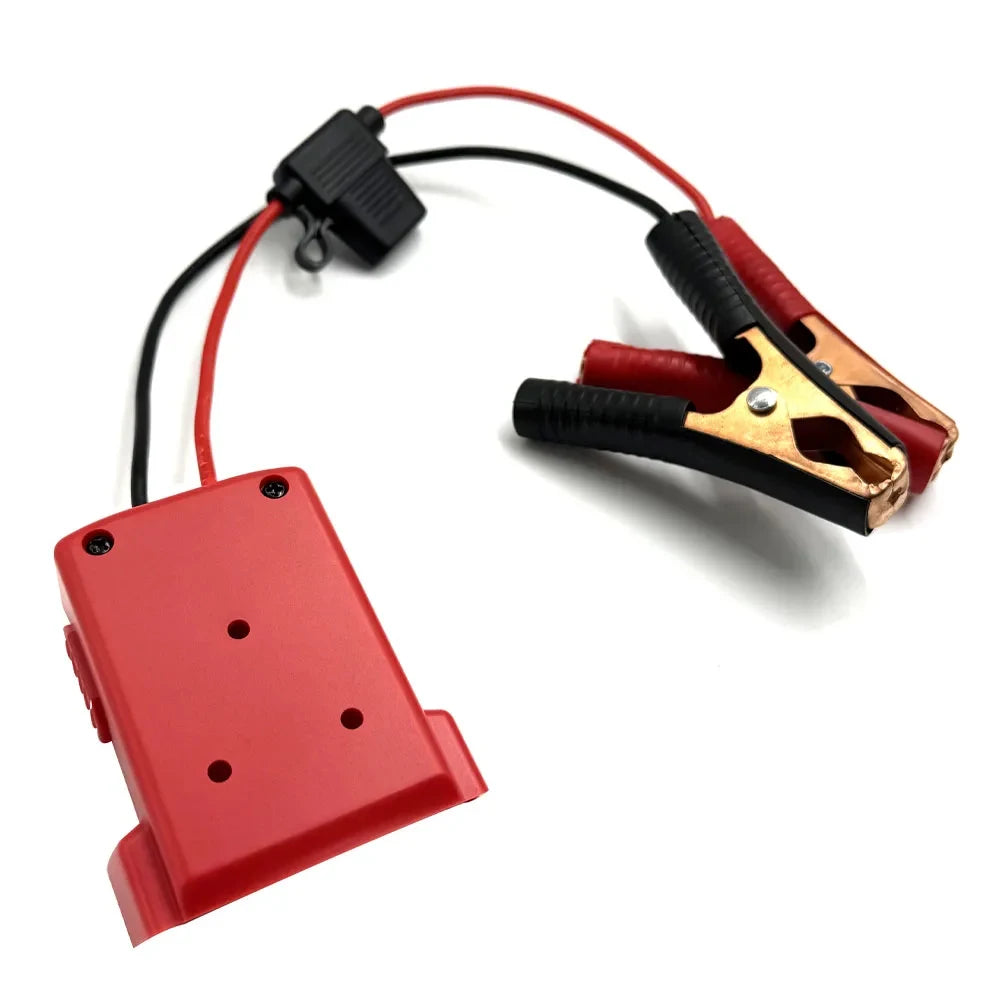 For Makita/DeWalt/Milwaukee 18V Igniter Jump Starters Car And Motorcycle Lithium Battery Emergency Power Supply with 3 Fuses