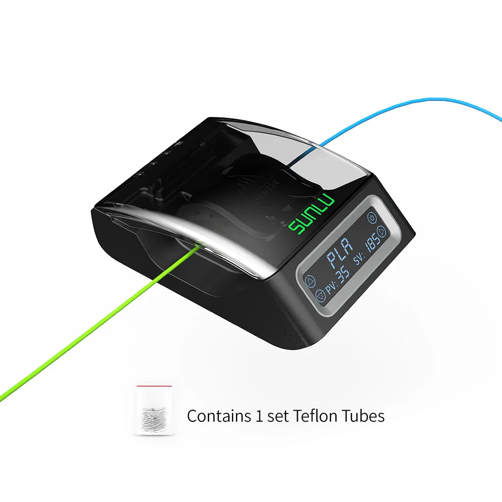 SUNLU FC01 Filament Connector ABS/PA /PC/PLA/PETG/PCLRecycled Filament Tails Multiple Consumables One Click welding