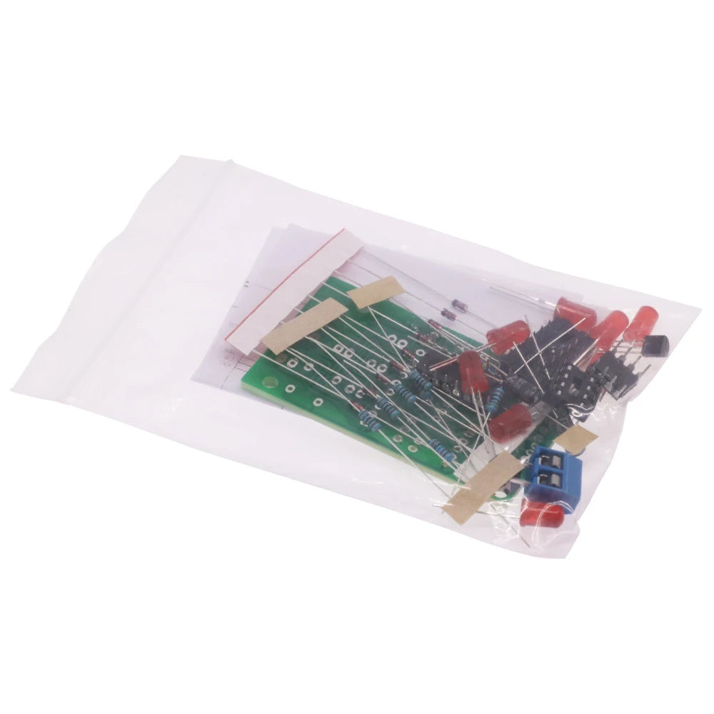 Electronic Dice NE555 LED Module CD4017 DIY Kit 5mm Red LED 4.5-5V LED Dice Parts Fun Breadboard Diy Electronic