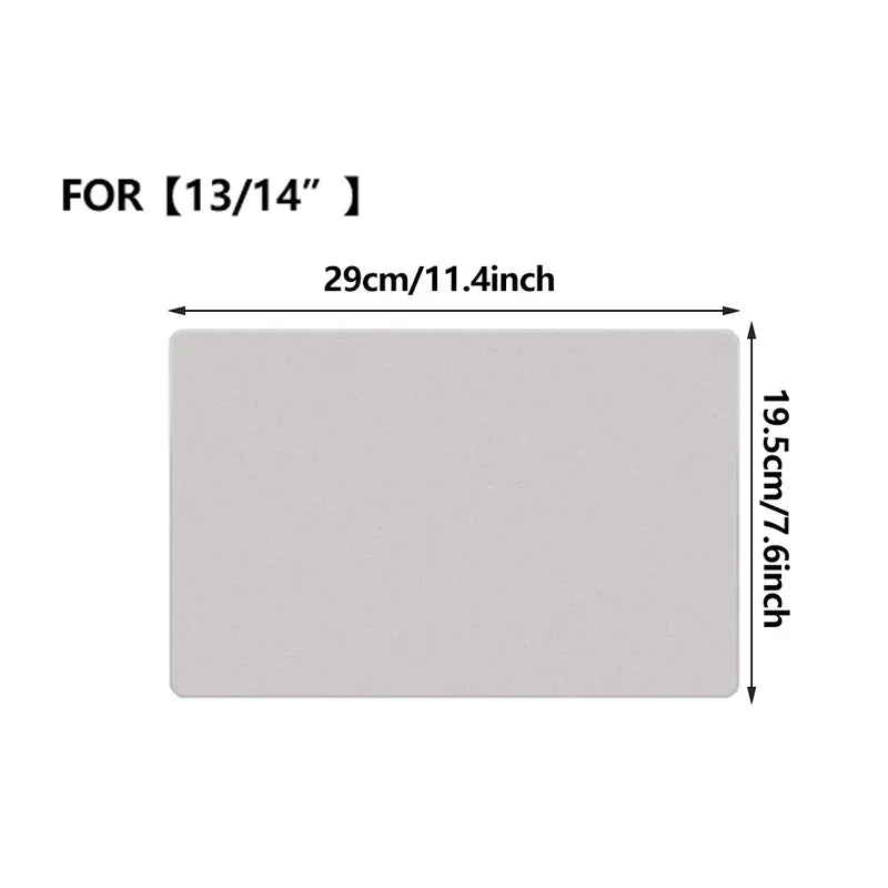 Ultra-Soft Microfiber Cleaning Cloths Notebook Screen Keyboard Protector For MacBook Pro 13-14/15-16 Inch