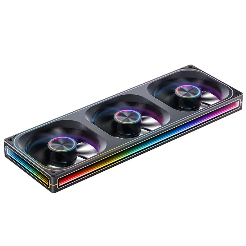 JONSBO ZA-120/240/360 Case Cooling Fan ARGB 12cm Connected Building Block Fan PWM Silent Chassis Fan