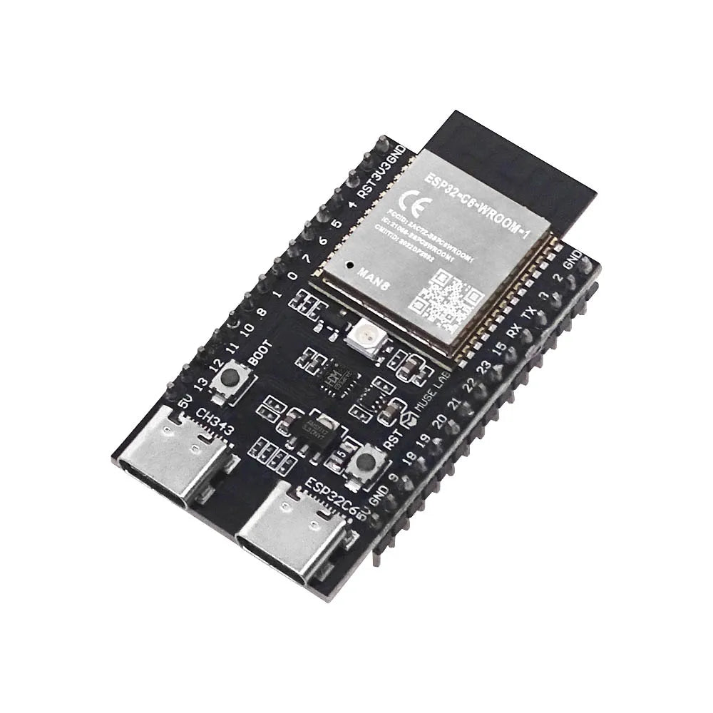 ESP32-C6 ESP32 WiFi+Bluetooth Internet Of Things ESP Development Board Core Board ESP32-C6-DevKit C N4R2 N8R2 N16R2 For Arduino