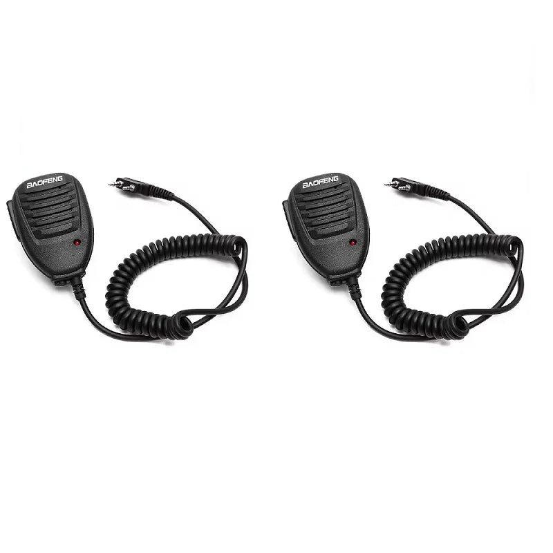 1/2/5pcs Baofeng Microphone Speaker Mic PTT Shoulder For DM-1701 UV-18 Pro UV5RH Ham Radio UV-K5 UV-K6 UV-5RPLUS Walkie Talkie