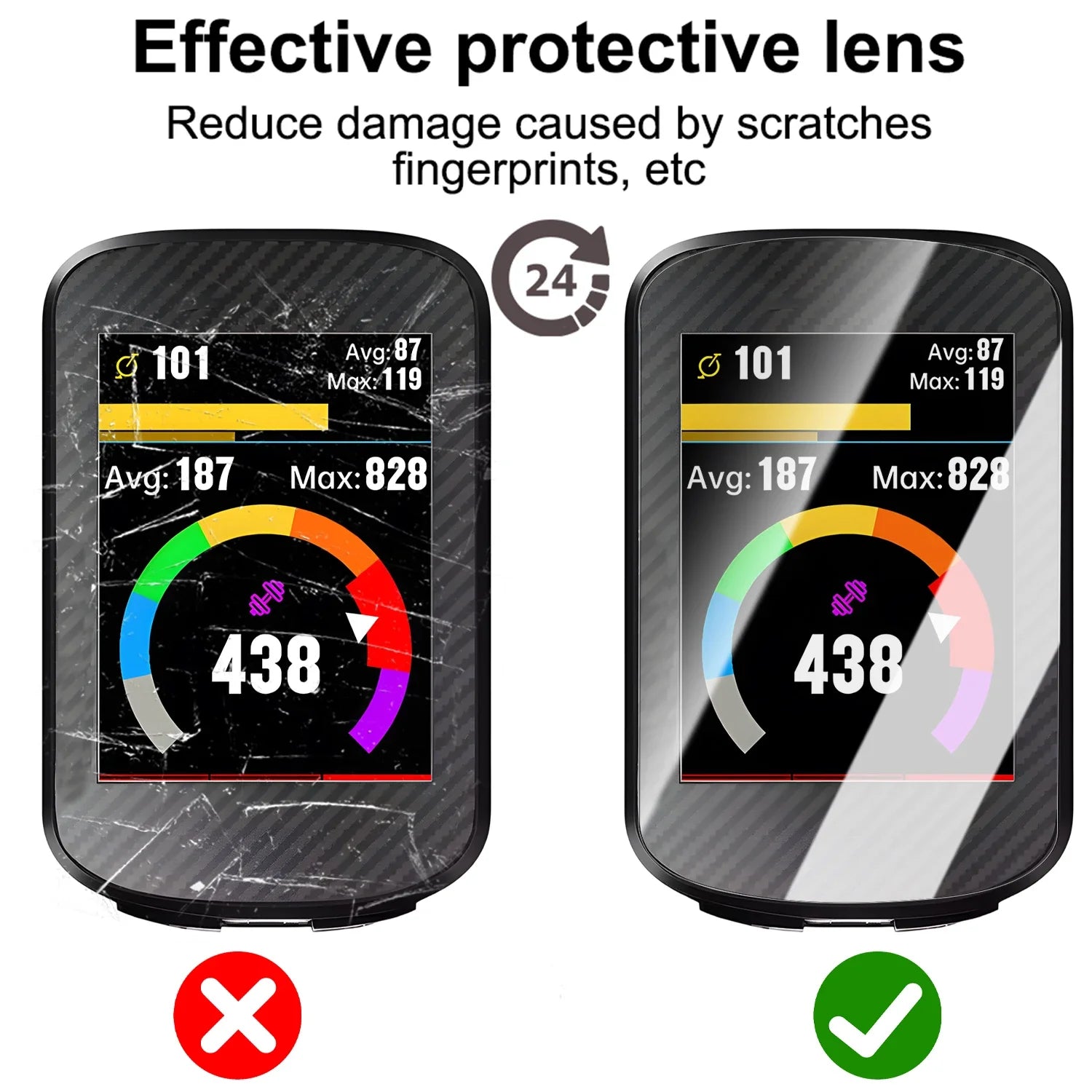 For iGPSPORT BiNavi BSC500 BSC200 BSC300 BSC100 GPS Tempered Glass for BSC500 BSC300 T Screen Protector Cover Protective Film