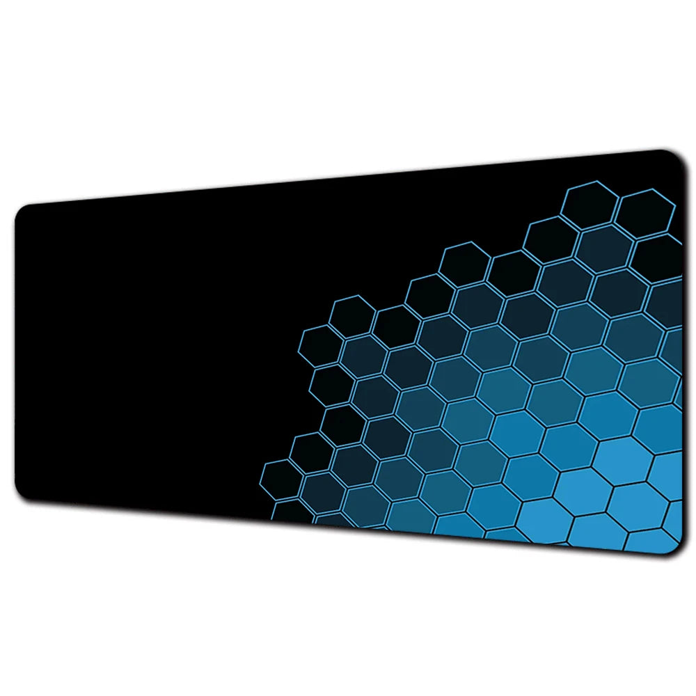 XXL Computer Gaming Locking Edge Mice Pad Keyboard Table Mat Geometric Art Large Gaming Desk Pad Pc Gamer Big Size Mousepad Gift