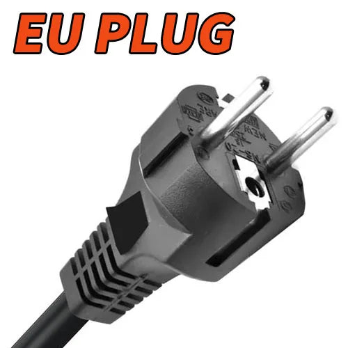 Short AC Power Cord C5 Plug EU AU US UK AC Power Cable IEC320 C5 Cloverlea Power Lead for Laptop Power Adapter Monitor Projector