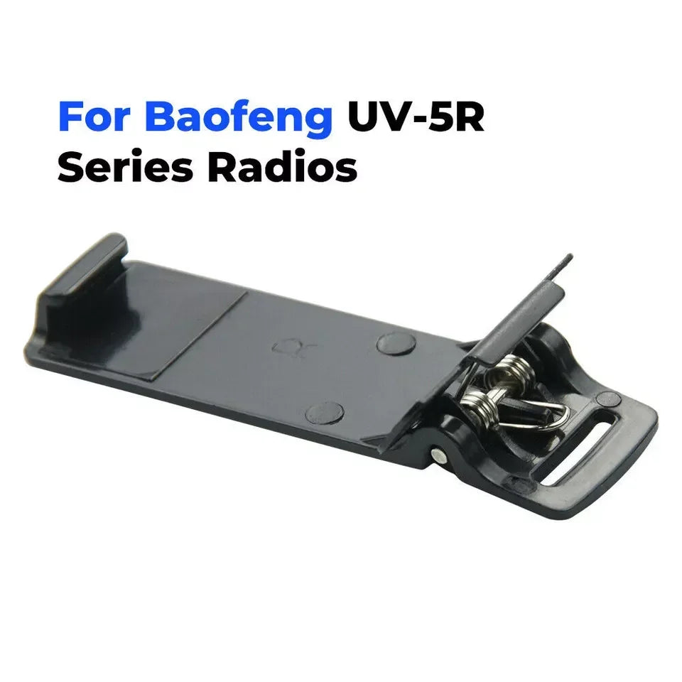 50Pcs Radio Belt Clip Replacement Walkie Talkie Belt Clip for Baofeng UV-5R UV-5Ra UV-5Rb UV-5Rc UV-5Rd UV-5Re Two Way Radio