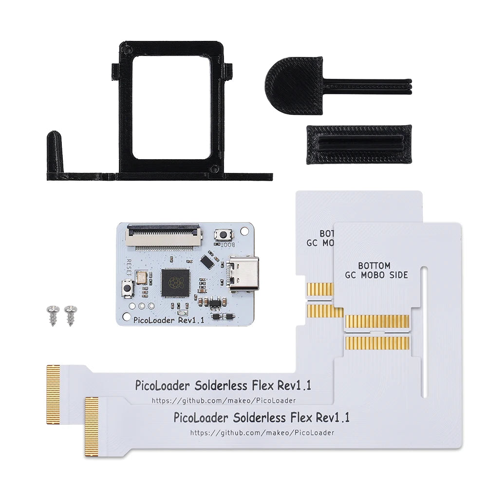 PicoLoader Flex Rev1.1 Solderless Cable Open Source Based On RP2040 Support SD2SP2 GC2SD SDGecko For GameCube NGC Console