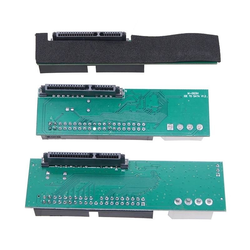 SATA to PATA Connector Riser Board 2.5" / 3.5" Serial ATA SATA HDD to PATA IDE 39/40Pin Converter 4Pin Power SATA to IDE Adapter