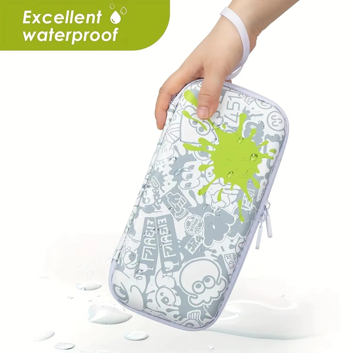 Carrying Case For Switch 2 / Switch / OLED Model, Lightweight Waterproof Protective Storage Case Pouch for NS2/NS/OLED