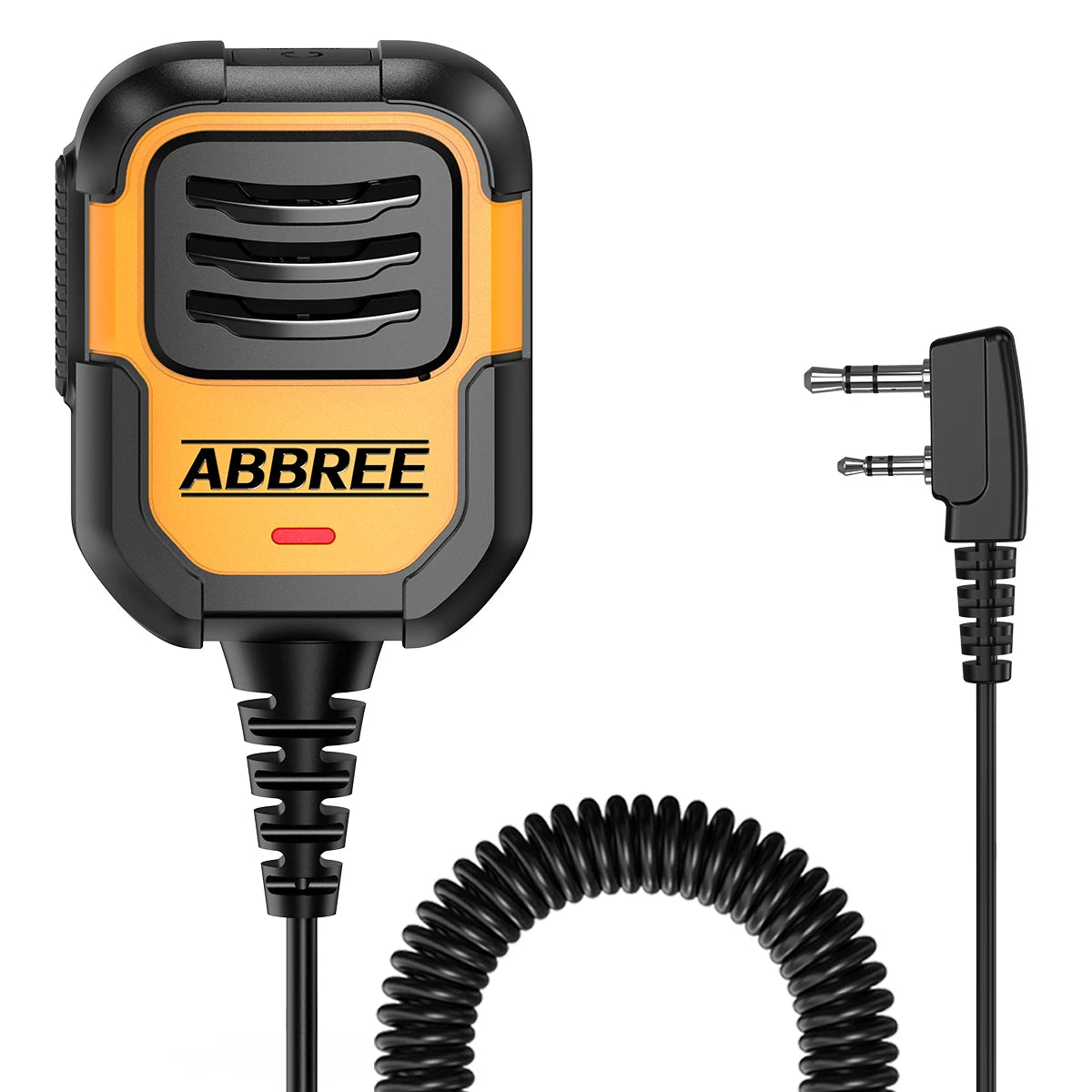 Baofeng AR-152 Tactical Remote Speaker Mic K Plug 2 Pin Volume Adjustable For AR-152 UV-5R UV-25 PRO Walkie Talkie Two Way Radio