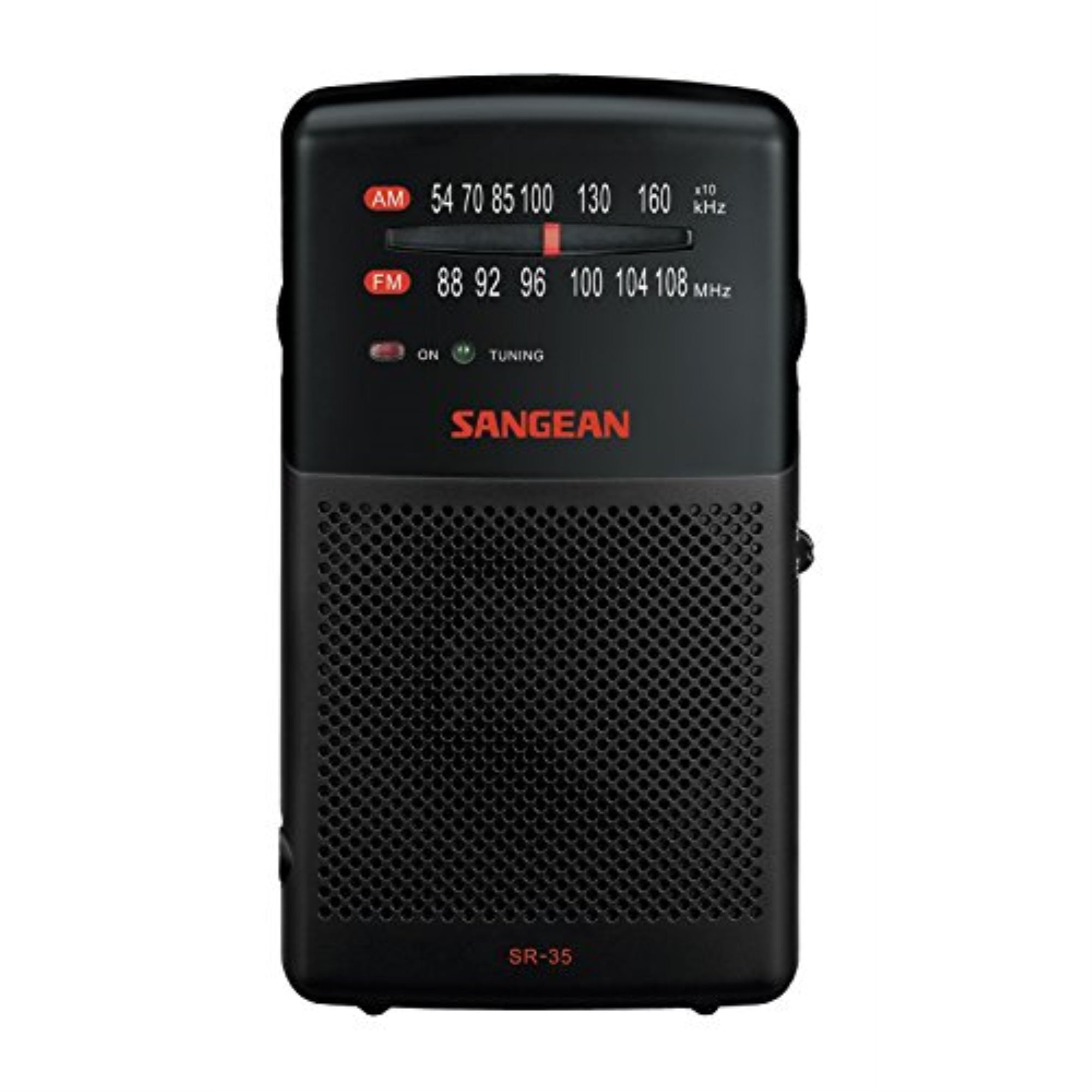 Sangean SR35 AM/FM Analog Pocket Radio