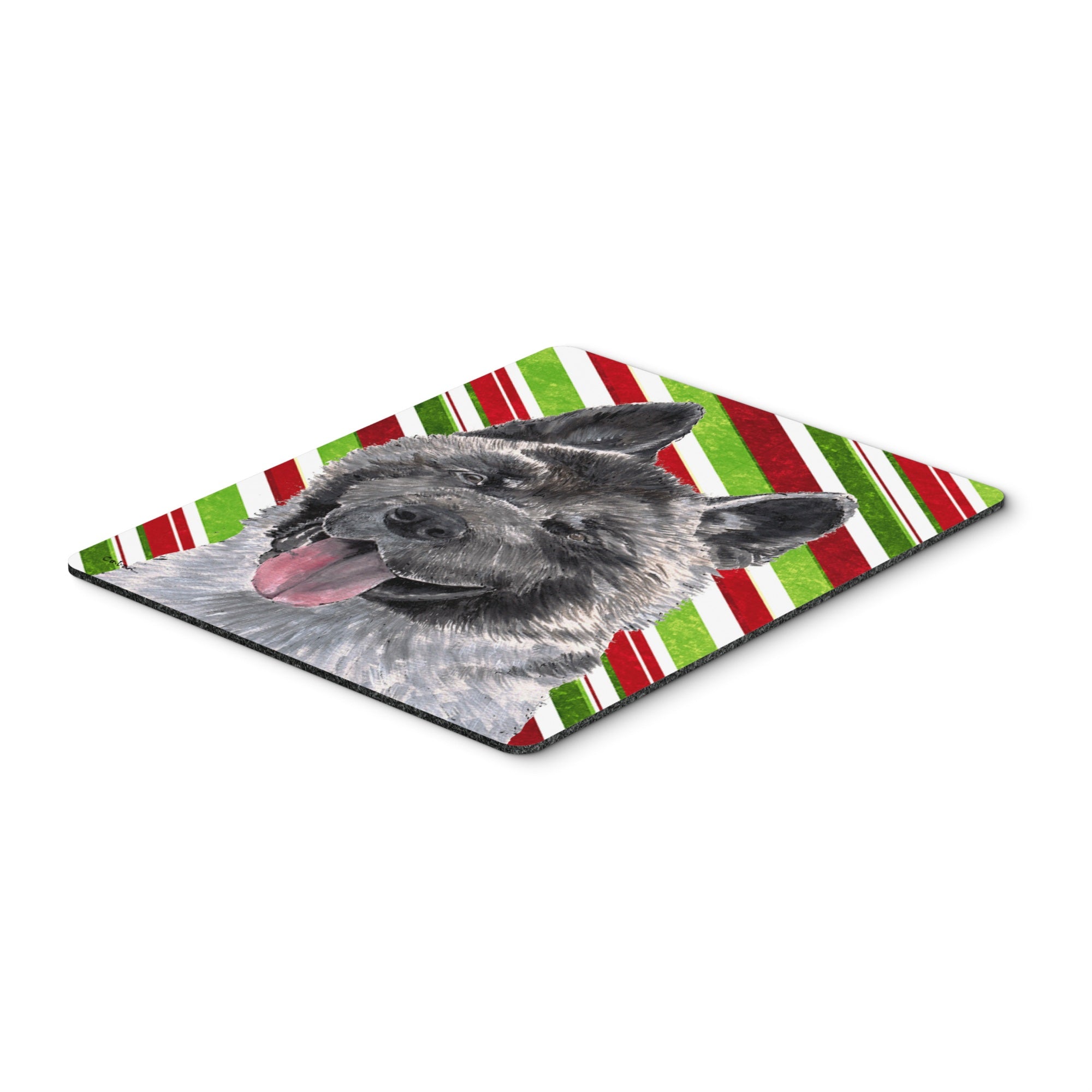 Carolines Treasures Akita Candy Cane Holiday Christmas Mouse Pad/Hot Pad/Trivet (SC9480MP)