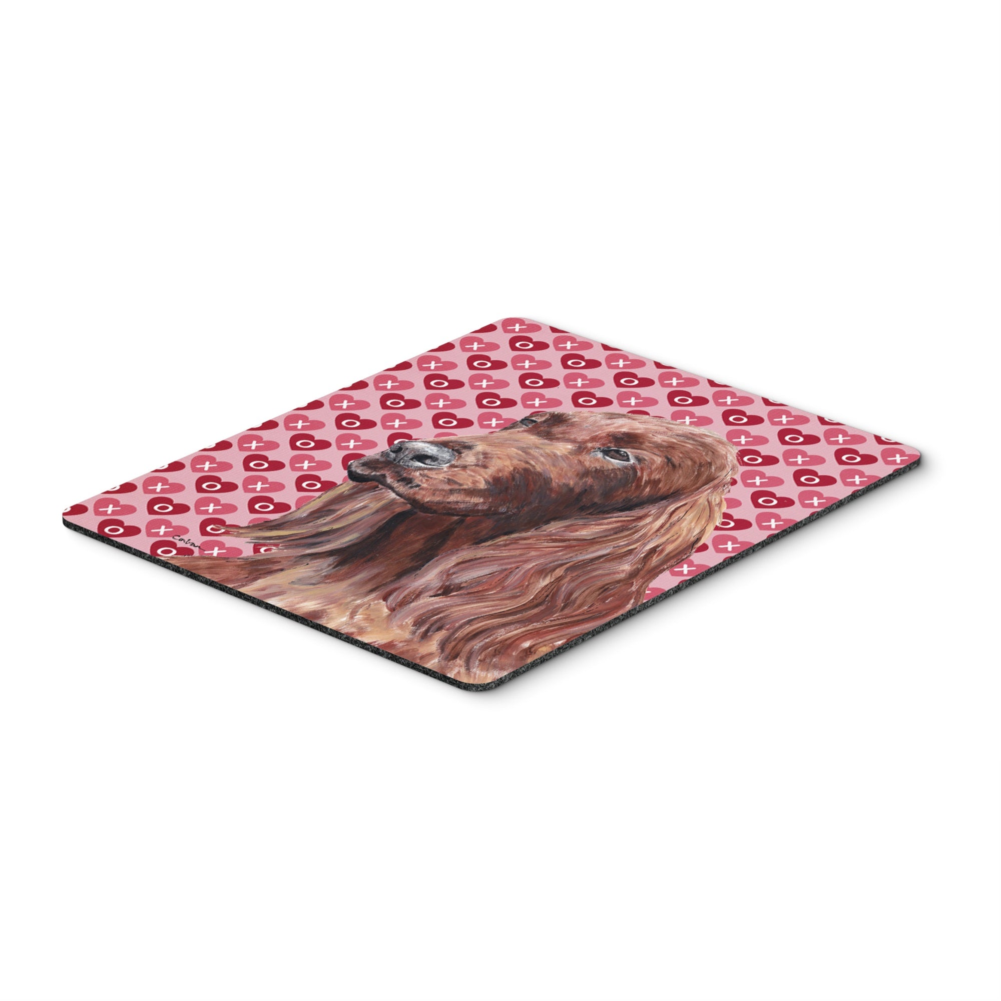 Carolines Treasures Irish Setter Valentines Love Mouse Pad/Hot Pad/Trivet (SC9552MP)